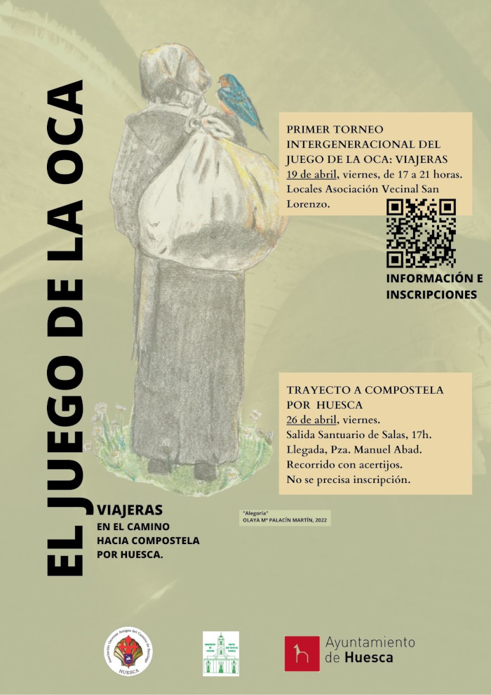 Imagen El juego de la Oca- Viajeras en el Camino hacia Compostela por Huesca