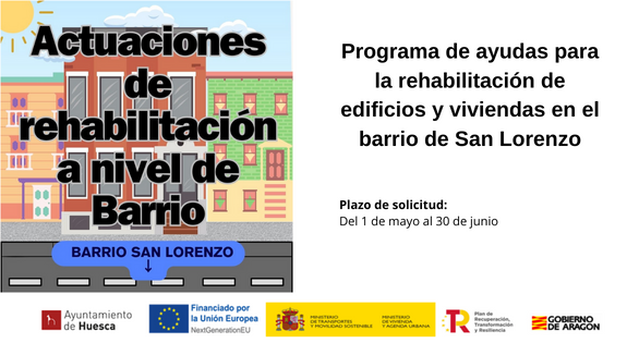 El 1 de mayo se abre el plazo de presentación de solicitudes para la rehabilitación de viviendas en el barrio de San Lorenzo