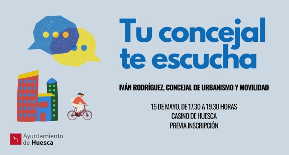 Iván Rodríguez, concejal de Urbanismo y Movilidad, protagoniza el próximo encuentro ciudadano “Tu concejal te escucha”