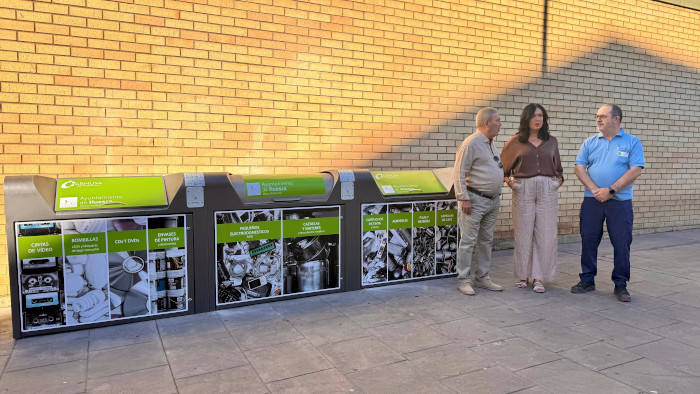 Imagen Huesca estrena dos puntos limpios de proximidad para facilitar la...