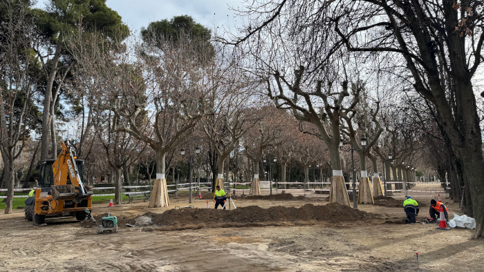 Imagen Arrancan las obras de reurbanización de los viales principales del...