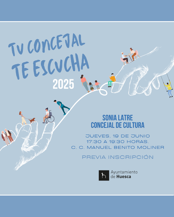 La concejal de Cultura, Sonia Latre, participará en la próxima sesión de “Tu concejal te escucha”
