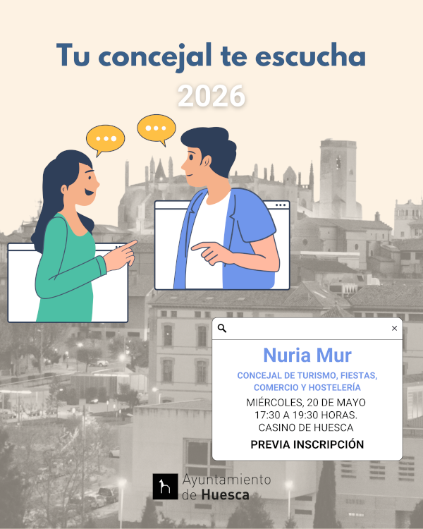 Imagen La concejala Nuria Mur protagonizará el próximo 20 de mayo la última...