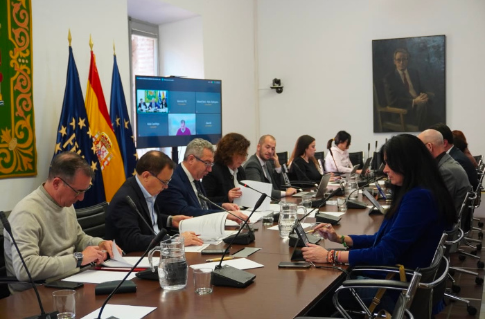 La alcaldesa de Huesca, Lorena Orduna, participa en la reunión del Consejo de Gobierno de la Red Agenda 2030 