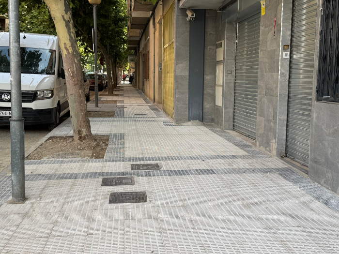 Imagen Finaliza la obra de reposición del acerado en la calle Gibraltar