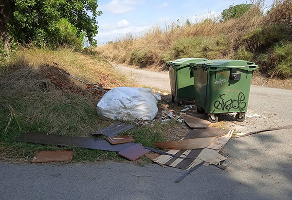 El Ayuntamiento de Huesca apela al civismo y recuerda que los escombros deben ser gestionados para evitar problemas ambientales