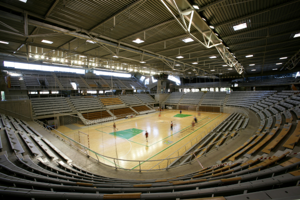 Comienzan las obras de reparación de la cubierta del Palacio de Deportes