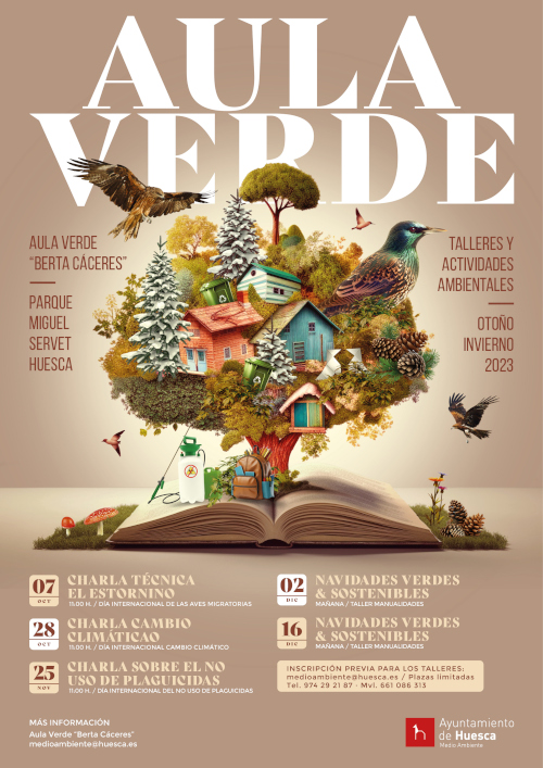 Actividades en el Aula Verde “Berta Cáceres” (7/10/2023-16/12/2023)