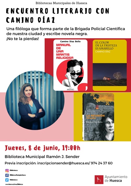 Encuentro literario con Camino Díaz