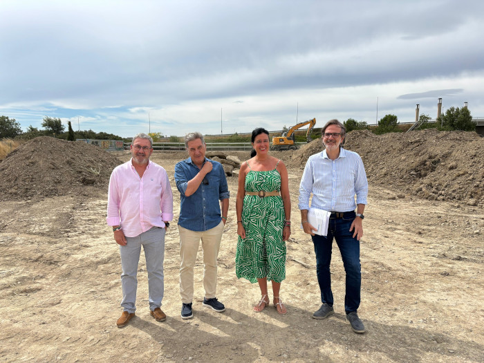 Comienzan las obras del nuevo aparcamiento disuasorio de la calle Zaragoza con 148 plazas y un diseño sostenible