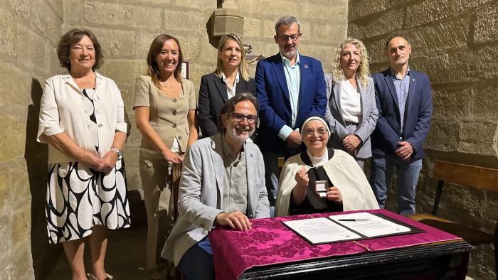 Imagen El Ayuntamiento de Huesca realiza el tradicional pago simbólico de un...