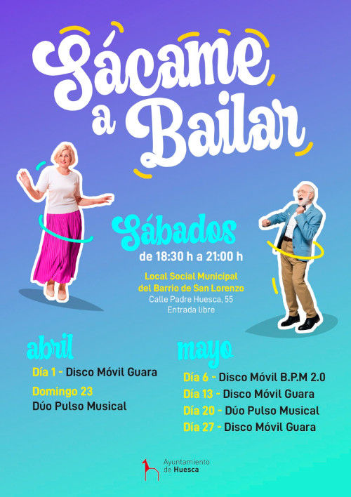 “Sácame a bailar”  continúa en abril y mayo