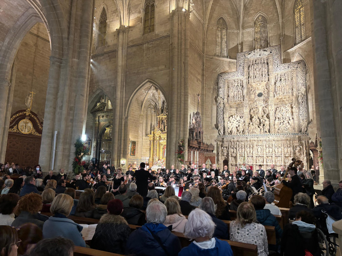 Huesca acoge la ceremonia del Tota Pulchra, reconocida como Bien de Interés Cultural Inmaterial