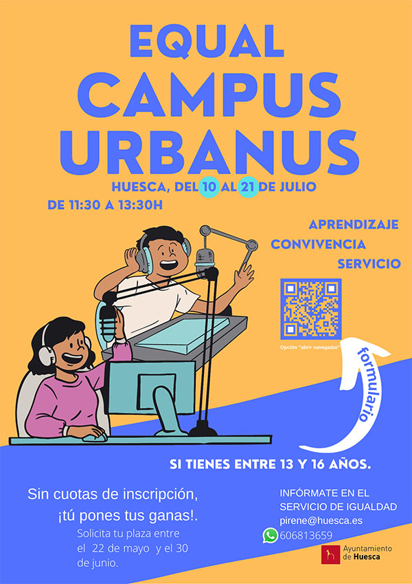 Un campus urbano juvenil profundiza en la radio y la creación de podcasts