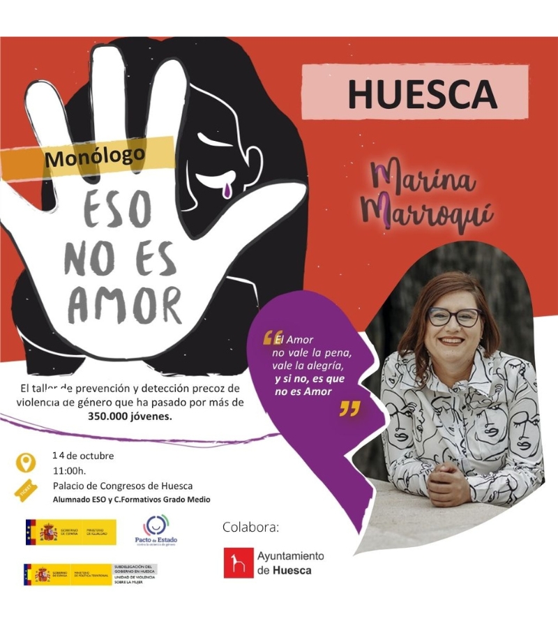 Imagen Marina Marroquí: “Eso no es amor” (14/10/2025)