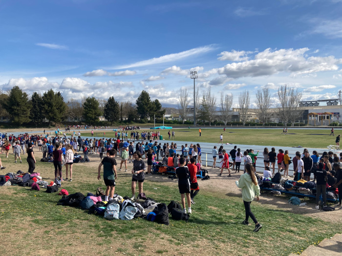 700 alumnos participan este viernes en el Encuentro Municipal de Atletismo Intercentros