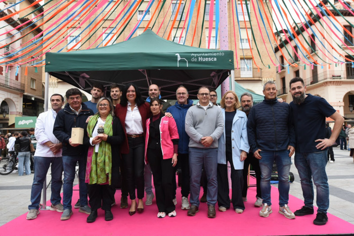 Sauleda Pastisseria recibe el Premio Vicente Ascaso en la III Feria Popular “Huesca es Dulce”