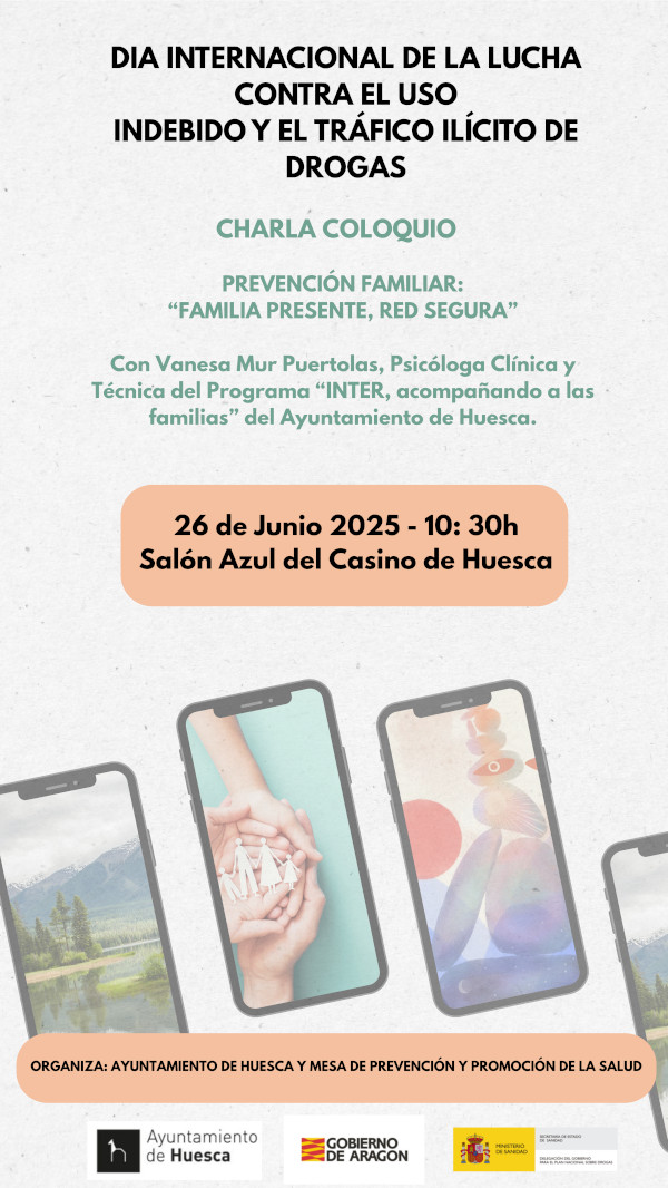Charla Día Internacional de la Lucha Contra el Uso Indebido y el Tráfico Ilícito de Drogas