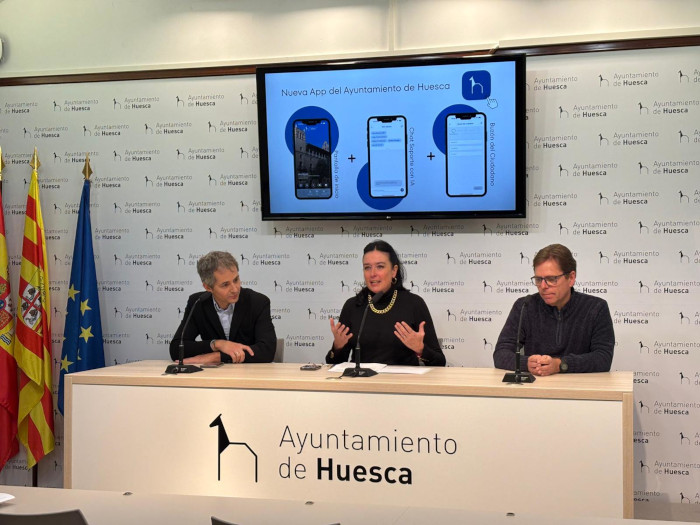 Imagen El Ayuntamiento de Huesca presenta su nueva app municipal, más intuitiva...