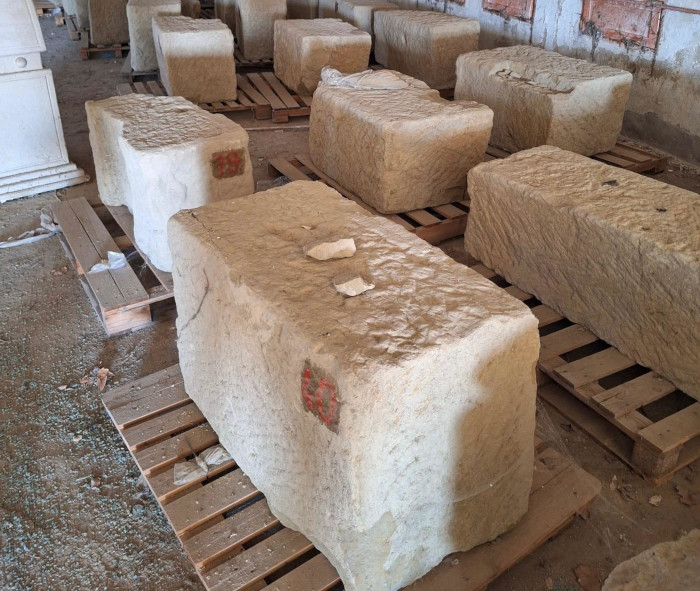 Imagen Comienza el lunes el traslado y colocación de los restos arqueológicos...