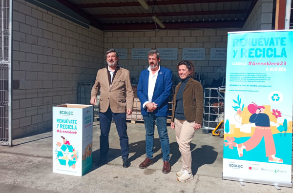 El punto limpio de Huesca recogió cerca de 3.300 toneladas de residuos el año pasado