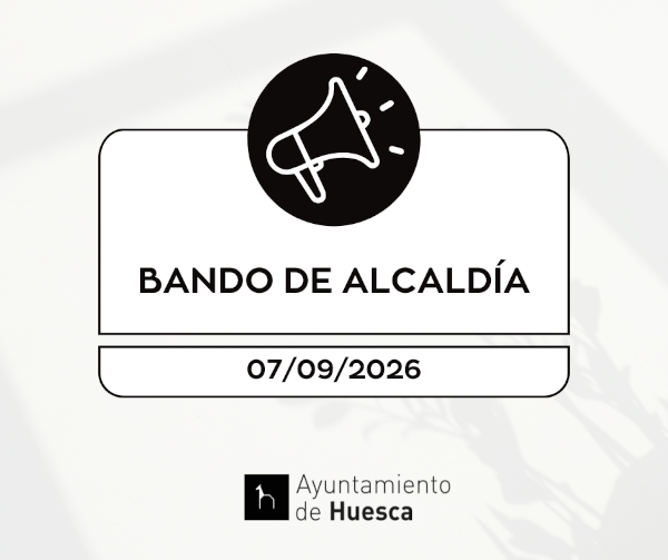 Imagen El Ayuntamiento de Huesca emite un bando que declara no apta para el...