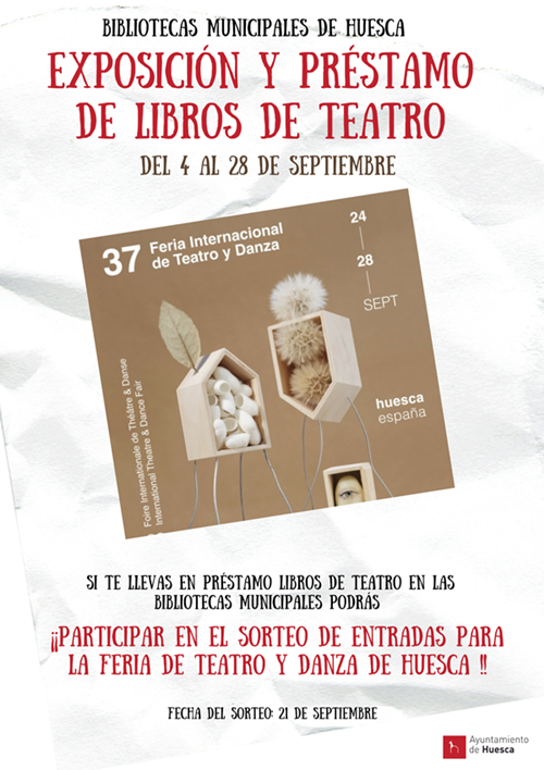 Exposición y préstamo de obras teatrales (04/09/2023 - 28/09/2023)