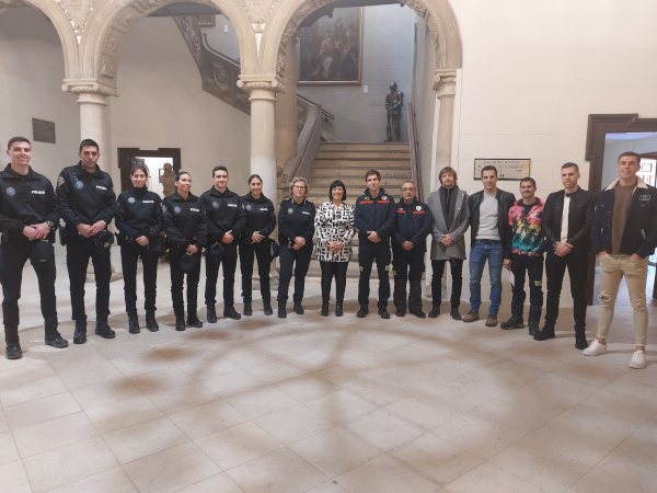 La Policía Local y los bomberos de Huesca se refuerzan con 11 nuevos efectivos