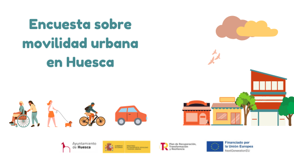 Se inicia la encuesta ciudadana online para la elaboración del Plan de Movilidad Urbana Sostenible de Huesca