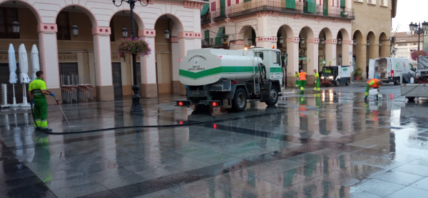 Recogidas más de 401 toneladas de residuos durante las Fiestas de San Lorenzo
