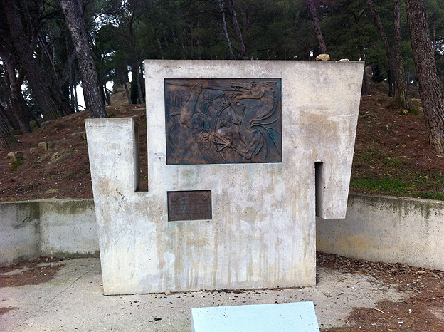 Monumento al noveno centenario de la incorporación de Huesca al Reino de Aragón