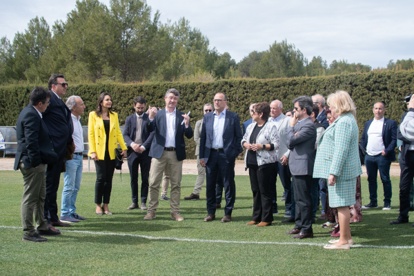 El Ayuntamiento de Huesca invierte más de 500.000 euros en la Base Aragonesa de Fútbol
