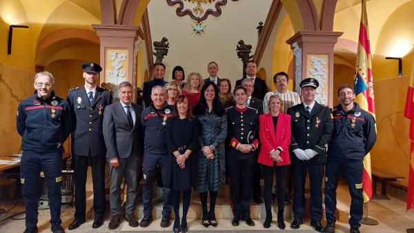El Servicio de Prevención y Extinción de Incendios de Huesca celebra la festividad de San Juan  de Dios