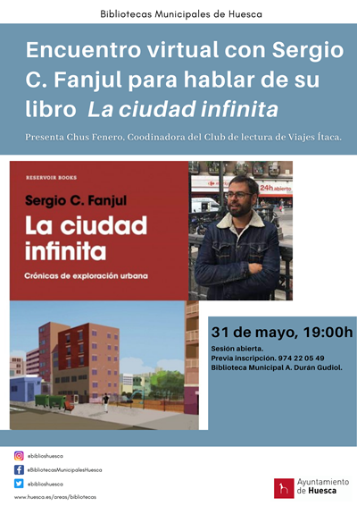 Encuentro virtual con Sergio C. Fanjul