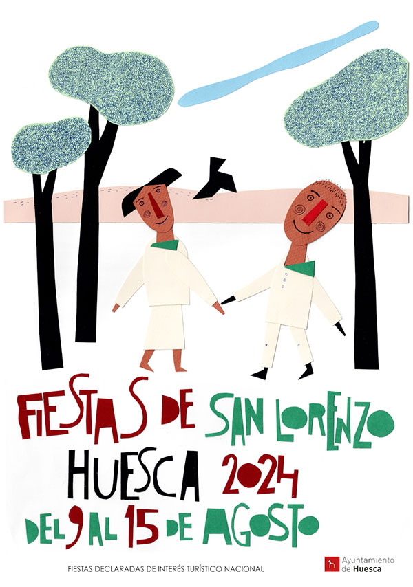 Cartel de las Fiestas de San Lorenzo 2024 Cartel de las Fiestas de San Lorenzo 2024