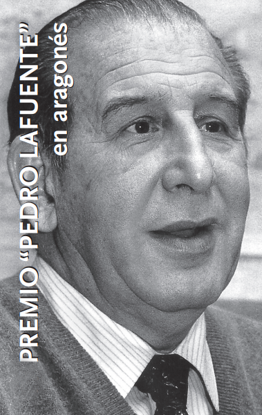 premio pedro lafuente en aragonés cartel premio pedro lafuente en aragonés cartel