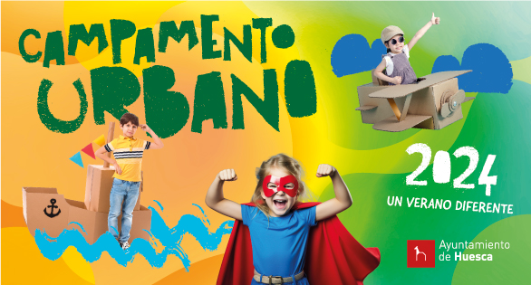 banner campamentos urbanos 2024 