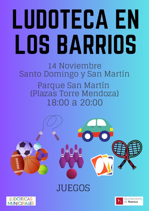 Cartel ludotecas en san martin 2024 Cartel ludotecas en san martin 2024