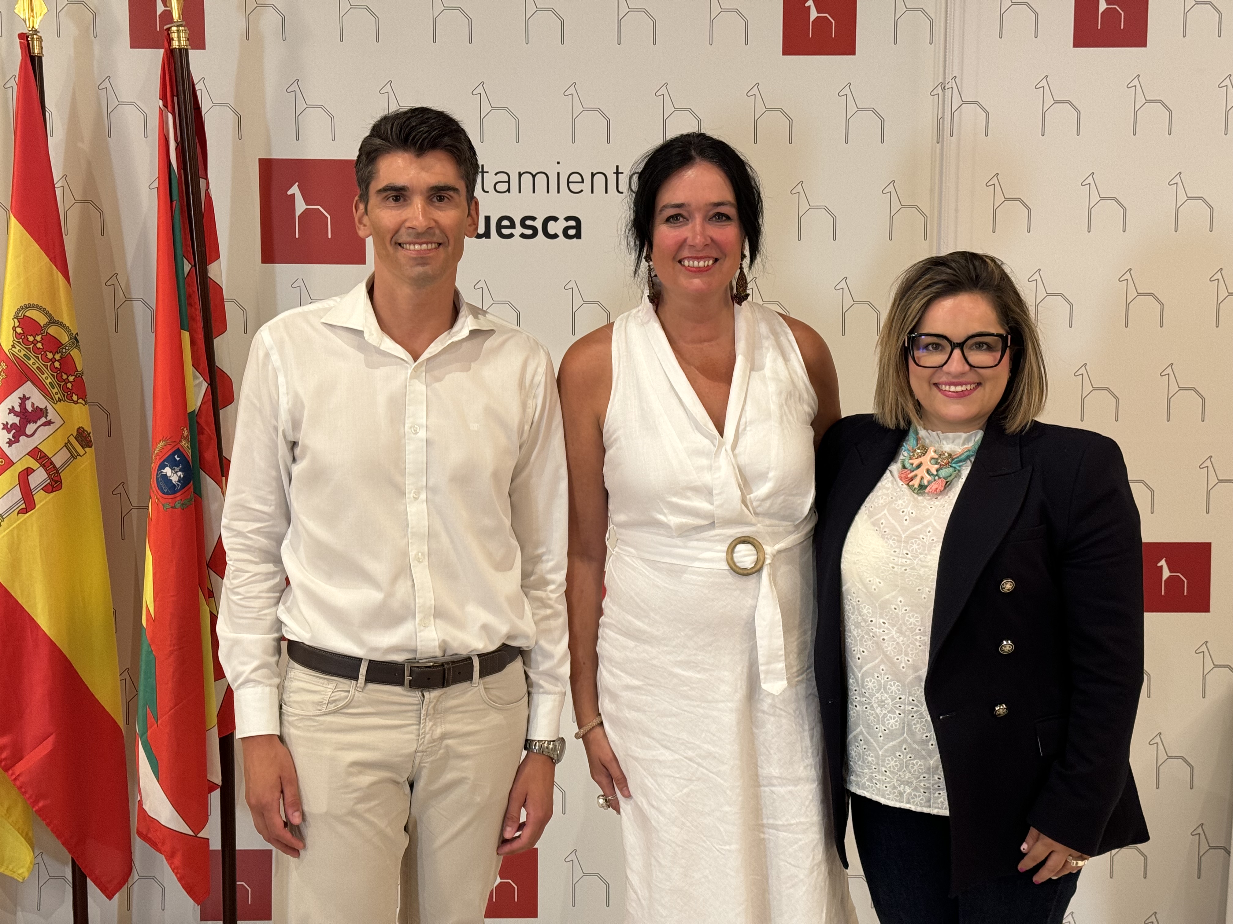  Guillermo Gómez, Lorena Orduna y Sonia Latre 
