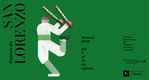 banner fiestas de san lorenzo