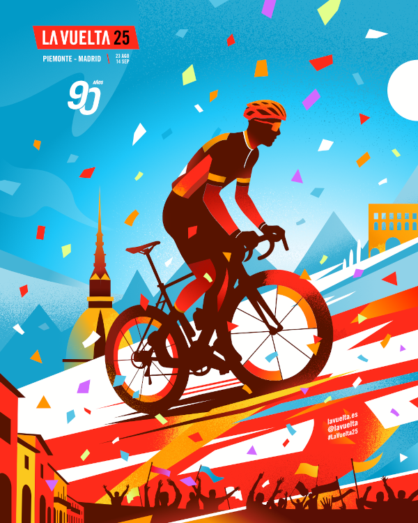 cartel de la vuelta 2025 cartel de la vuelta 2025