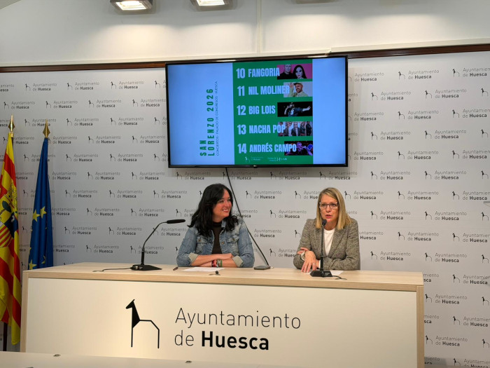 Rueda de prensa presentación conciertos San Lorenzo 2026 Rueda de prensa presentación conciertos San Lorenzo 2026