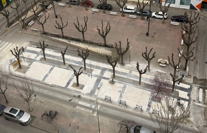 obra avenida pirineos 