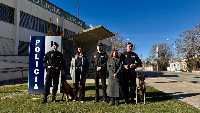 Presentación Unidad Canina huesca 2026 