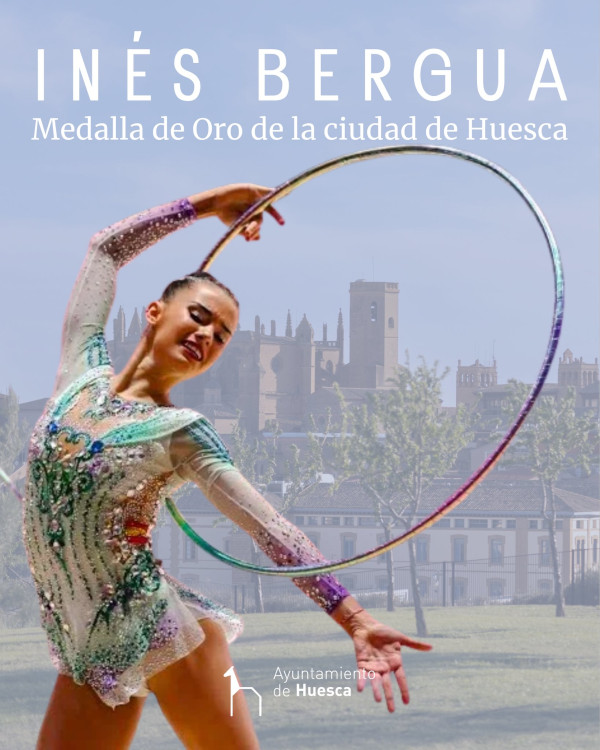 Inés Bergua Medalla de Oro ciudad de Huesca Inés Bergua Medalla de Oro ciudad de Huesca