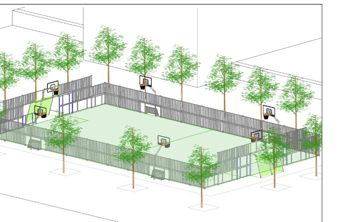 zacarías martinez pista multideporte proyecto 