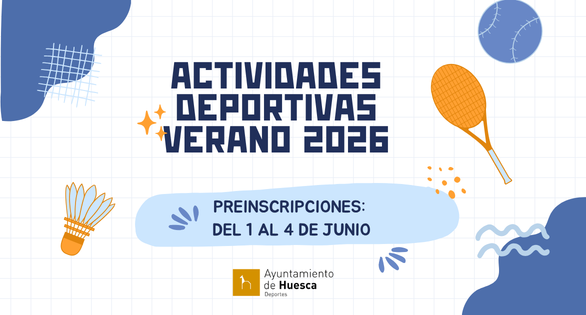 Actividades deportivas municipales verano 2026