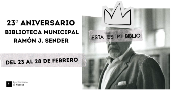 banner 23 aniversario ramon j sender huesca 