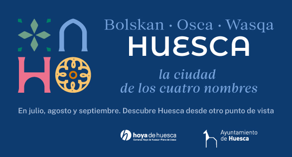 banner huesca la ciudad de los 4 nombres